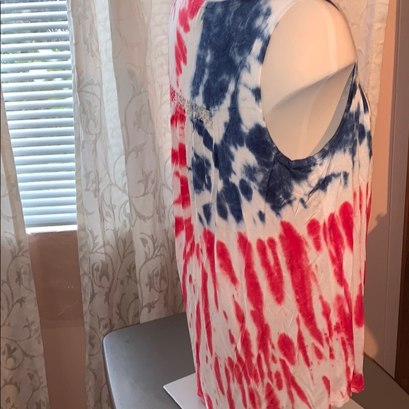 World unity tie dyed tank top - Picture 4 of 5